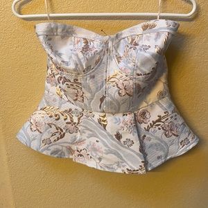 Express Floral top Size 2